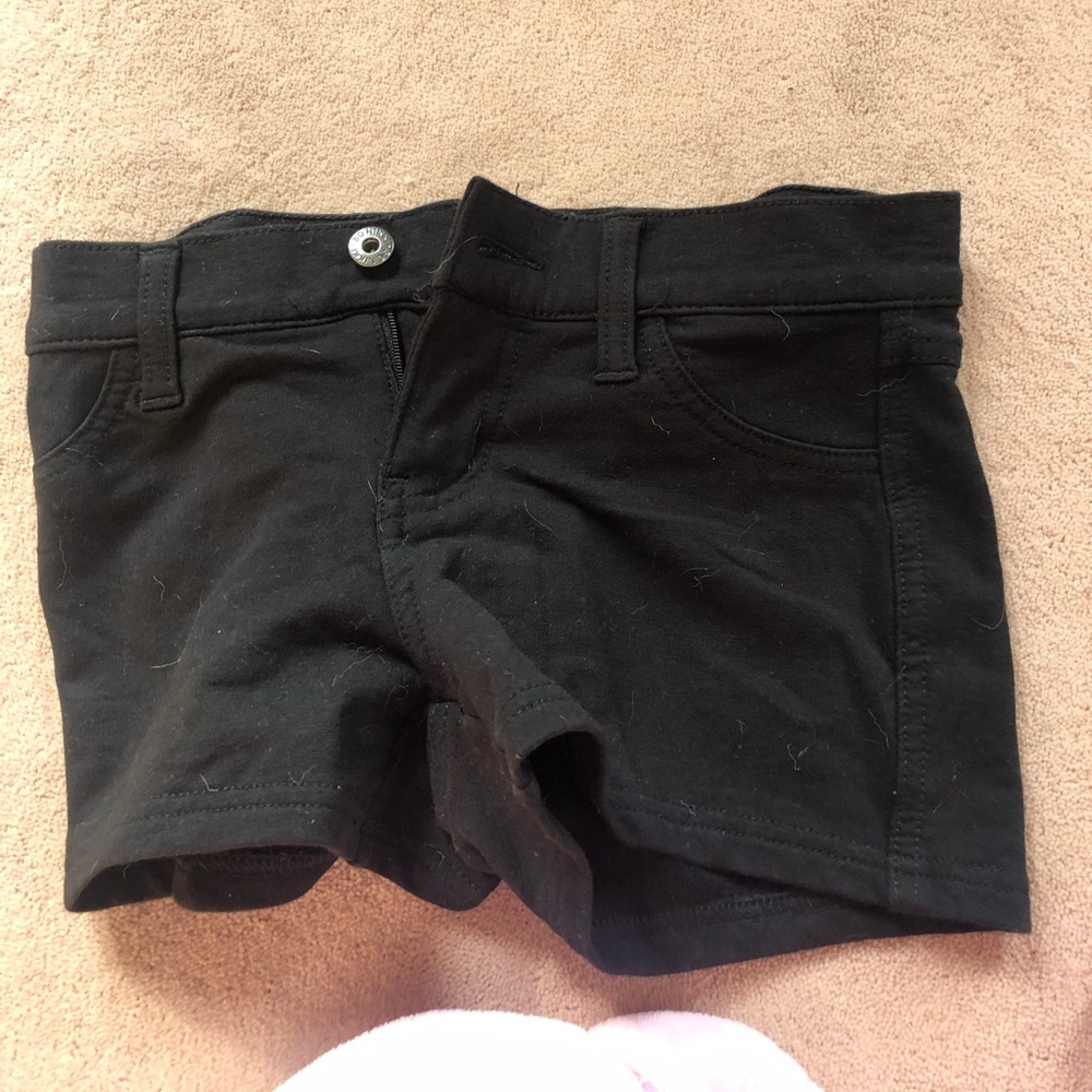 Black Stretchy Shorts